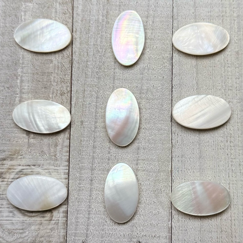 NEW! Vintage 30mm Mother of Pearl Shell Seashell Beads DIY Jewelry Making Crafts